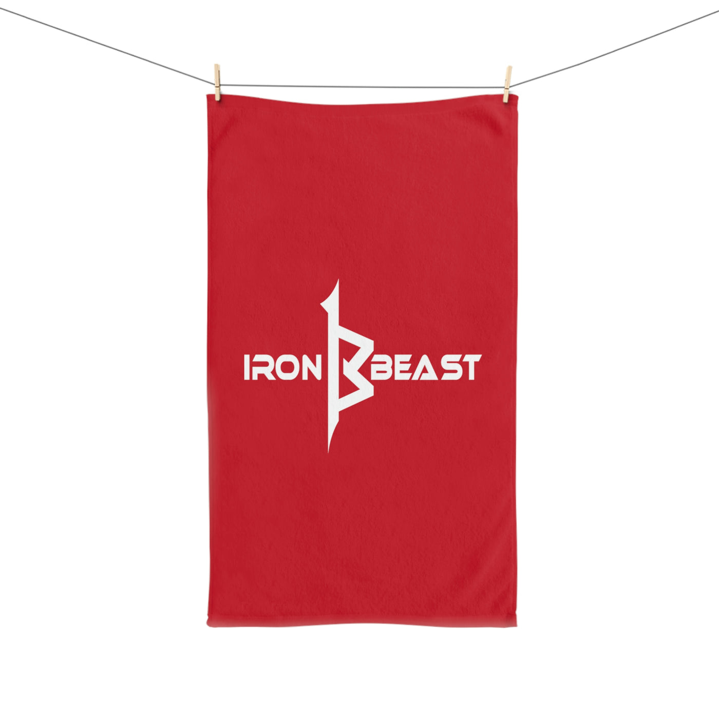 The Beast Hand Towel Red