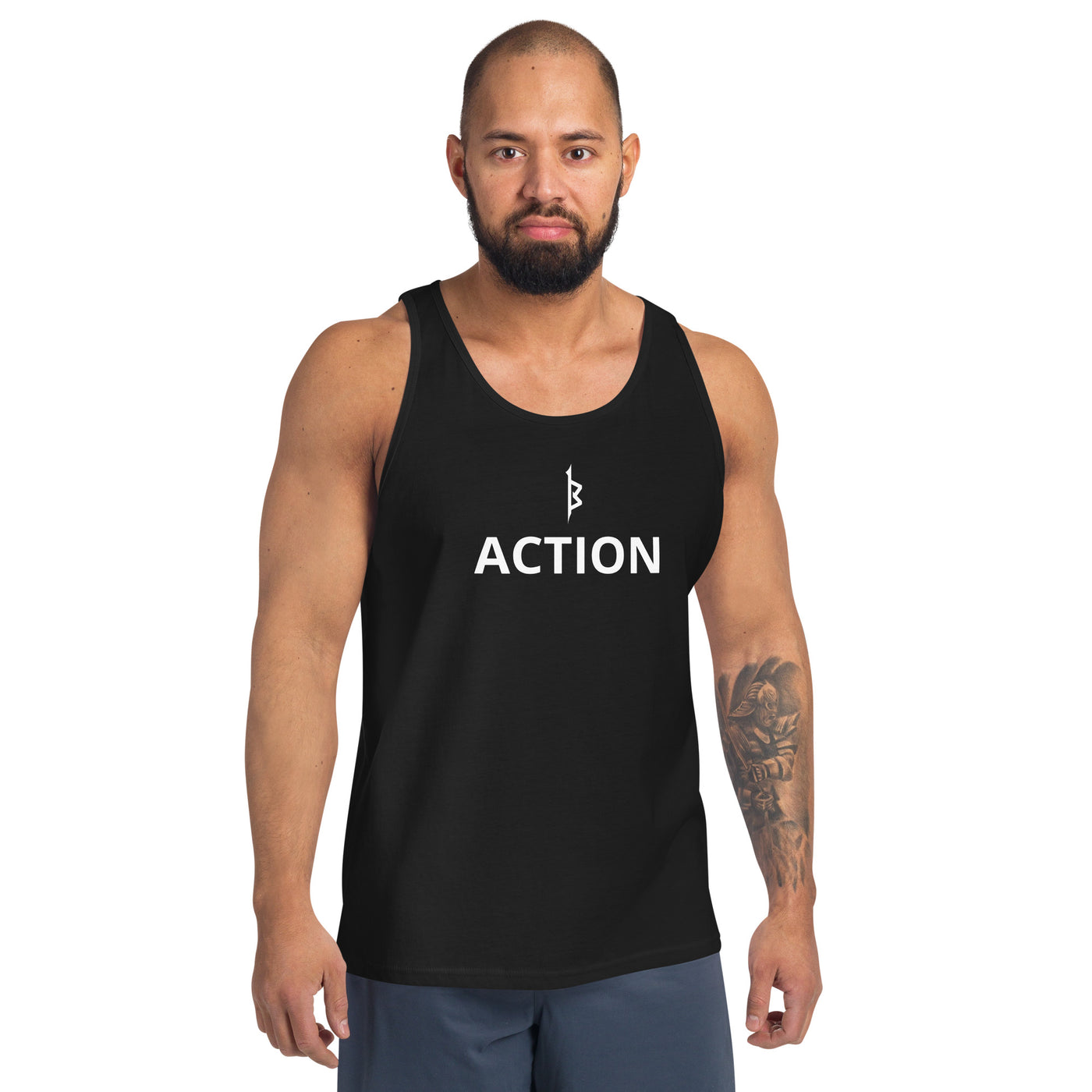 Action 2.0 Tank Top – Lightweight, breathable workout tank for men, designed for gym training and performance