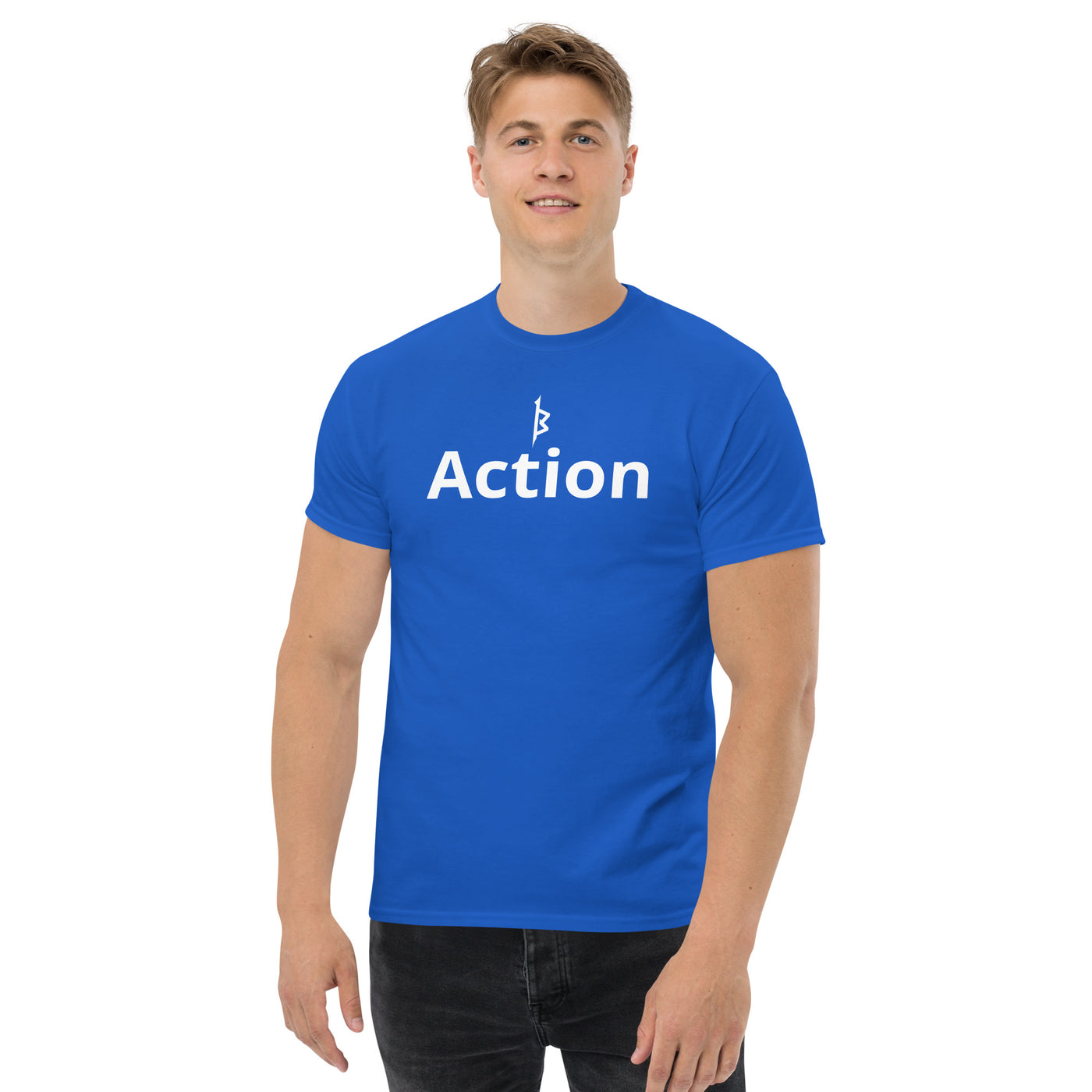 Action 2.0 Short-Sleeve T-Shirt – Men's moisture-wicking workout tee, designed for gym training and active performance.