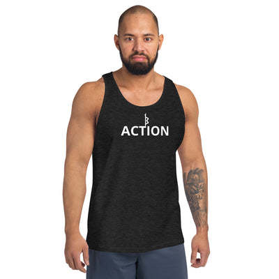 Conqueror Tank Top – Lightweight, breathable workout tank for men, designed for performance and comfort.